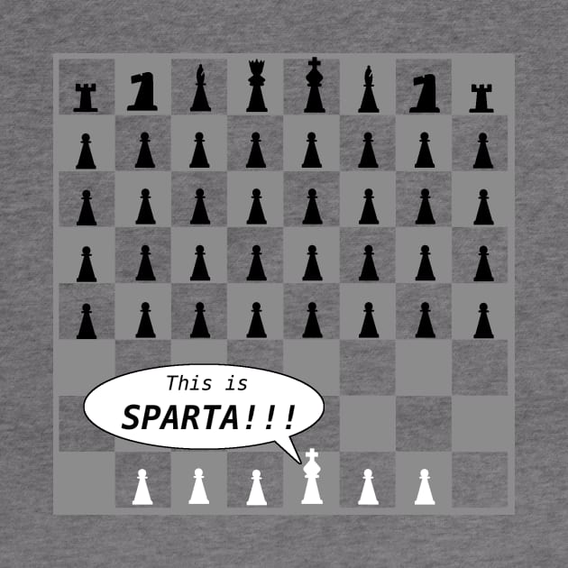 chess sparta by yukiotanaka